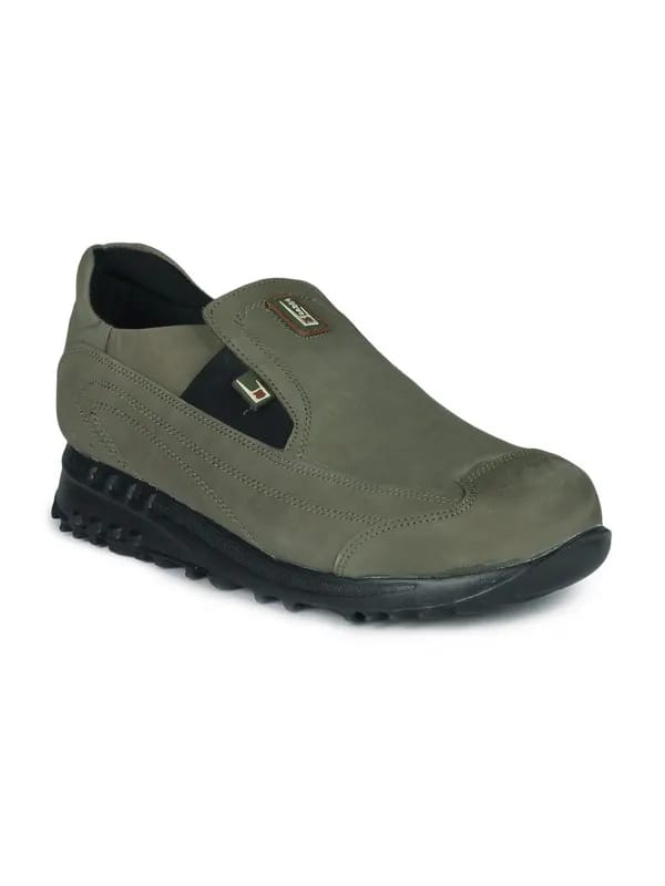 Force 10 Men Olive Green Shoes