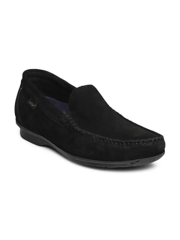 Red Tape Men Black Shoes