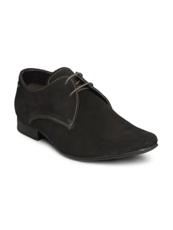 Red Tape Men Brown Leather Shoes