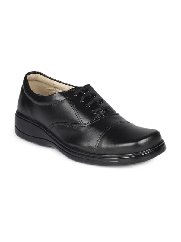 Gliders Men Black Formal Shoes