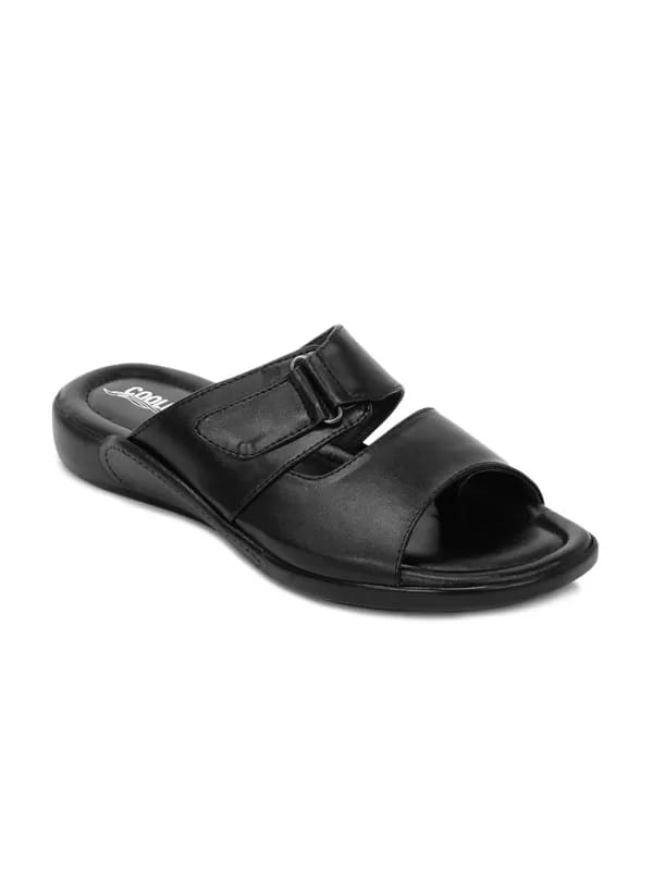 Coolers Men Black Sandals