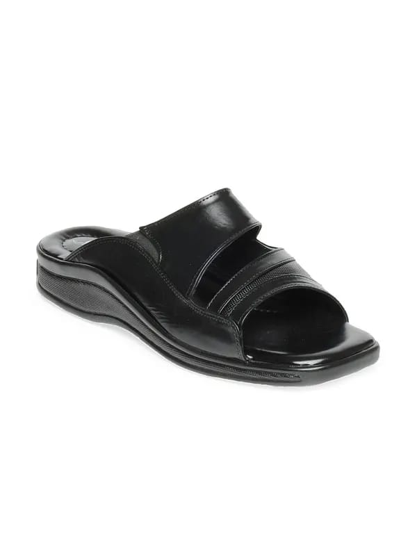 Coolers Men Black Sandals