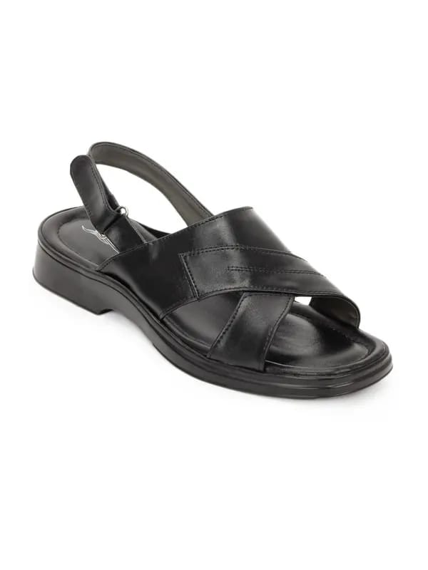 Coolers Men Black Sandals