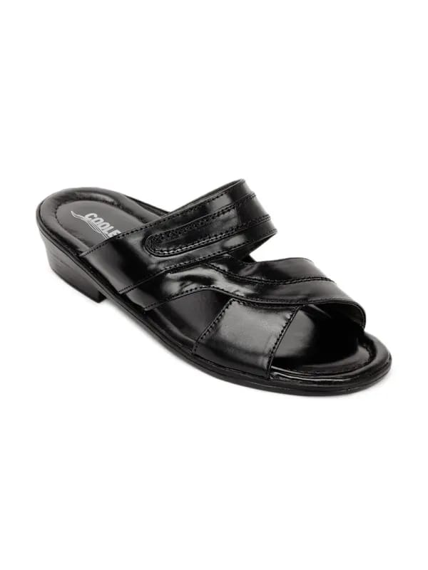 Coolers Men Black Sandals