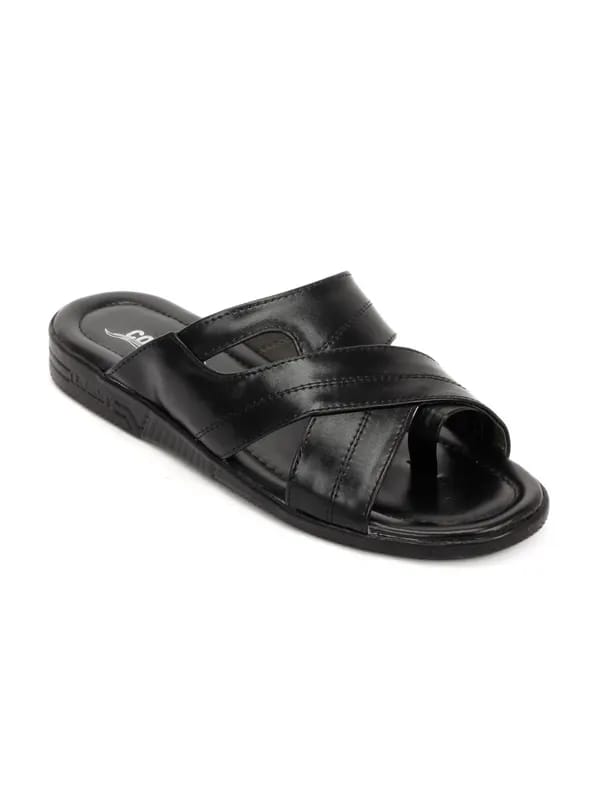 Coolers Men Black Sandals