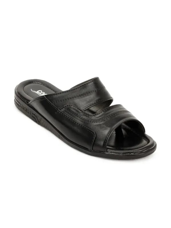 Coolers Men Black Sandals