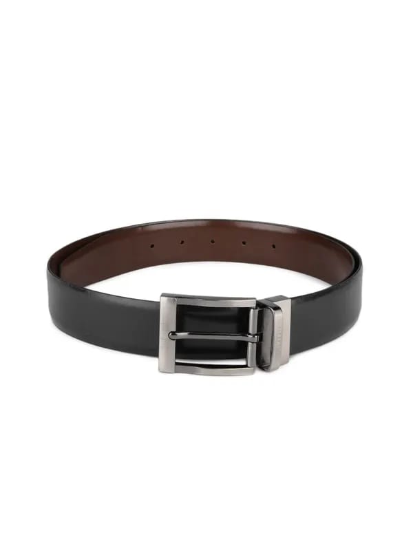 Van Heusen Men Black and Brown Reversible Belt