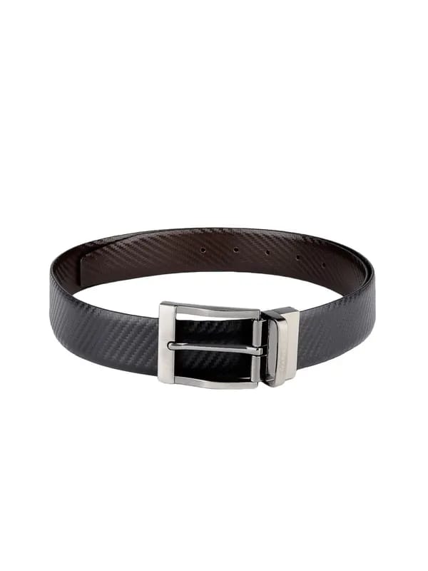 Van Heusen Men Black and Brown Reversible Belt
