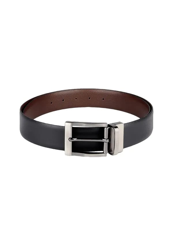 Van Heusen Men Black and Brown Reversible Belt