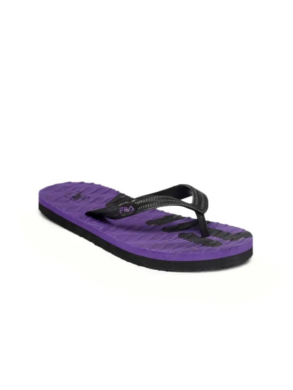 Fila Women Purple Flip Flops