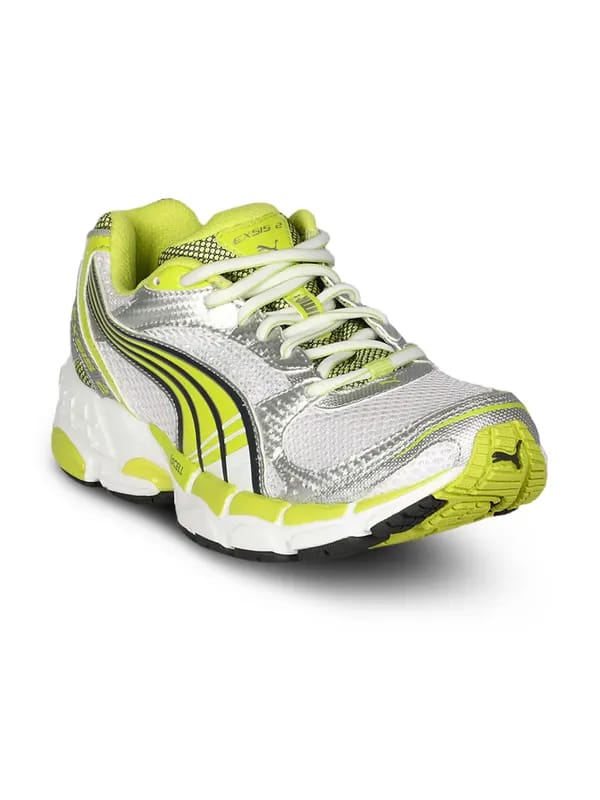 Puma Women Exsis White Silver Black Shoe