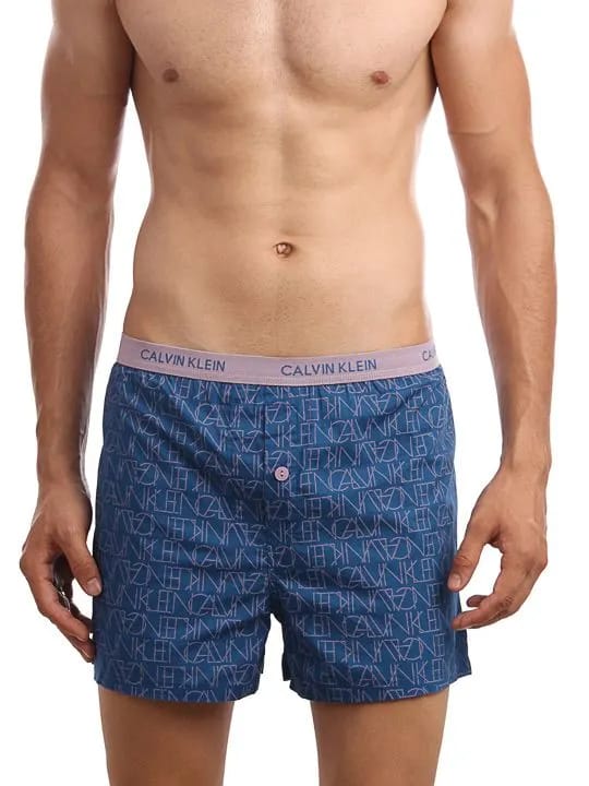 Calvin Klein Mens blue Boxers