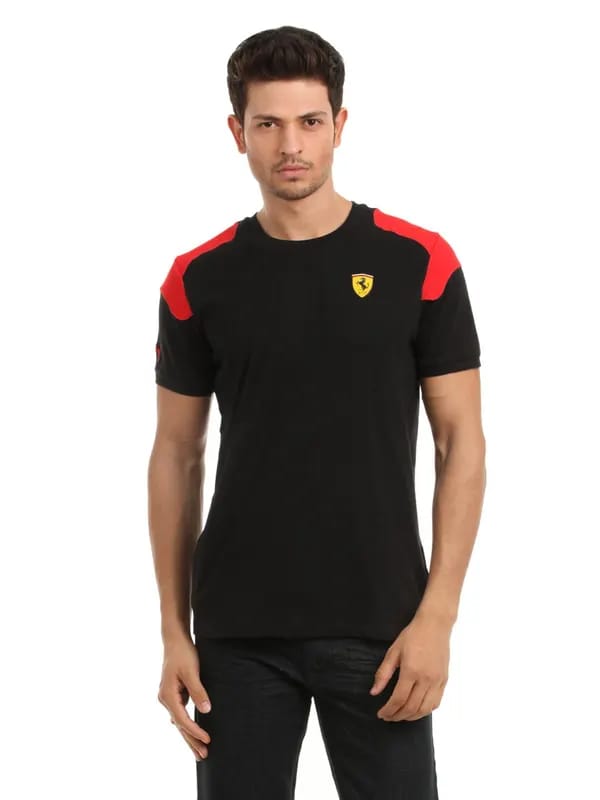 Puma Men Black T-shirt