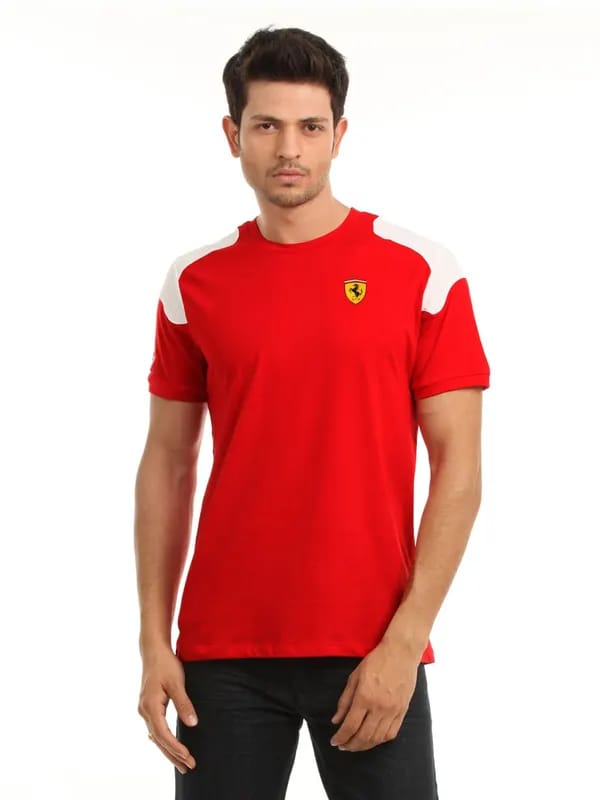 Puma Men Red T-shirt