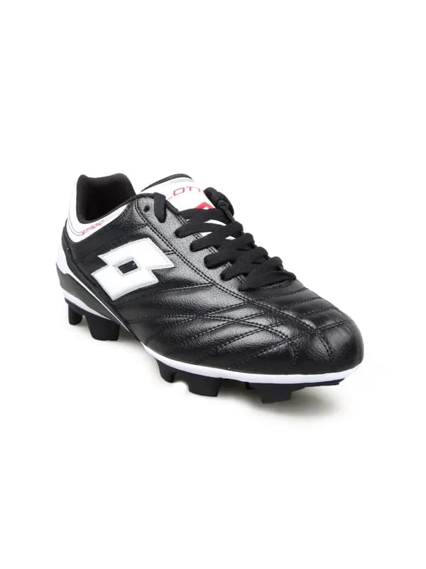 Lotto Men's Stadio Suprema Black White Shoe