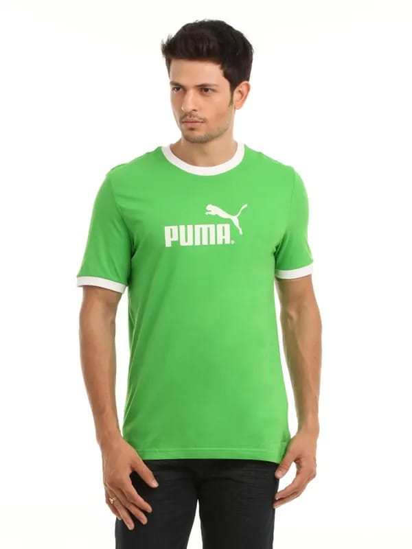 Puma Men Green T-shirt