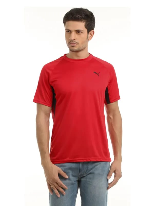 Puma Men Red T-shirt