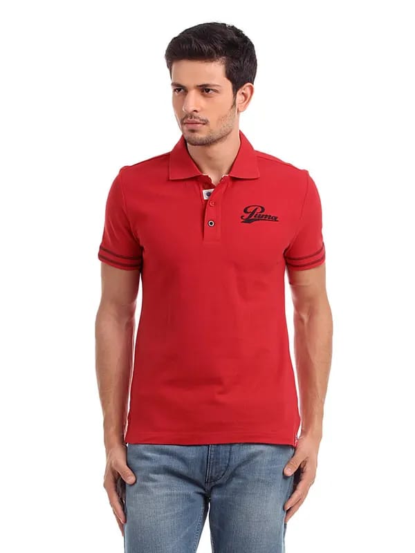 Puma Men Red T-shirts