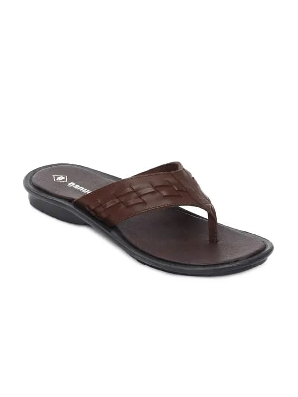 Ganuchi Men Brown Sandals