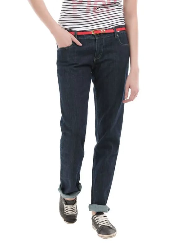 United Colors of Benetton Women Navy Blue Jeans