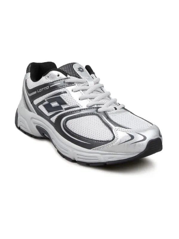 Lotto Men Vienna Silver Black Shoe