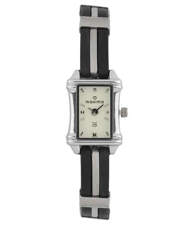 Maxima Women Silver Dial Watch