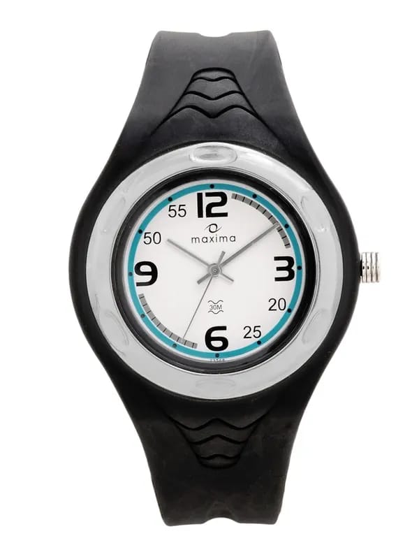 Maxima Aqua Men White Dial Watch