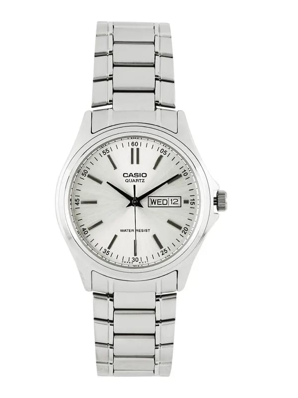 Casio Enticer Men Silver Analogue Watch MTP-1239D-7ADF(A205)