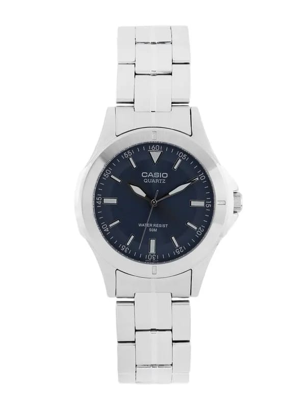 Casio Enticer Men Silver Analogue Watch MTP-1214A-2AVDF(A343)