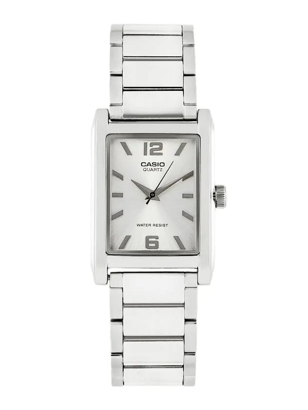 Casio Enticer Men Silver Analogue Watches (A358) MTP-1235D-7ADF