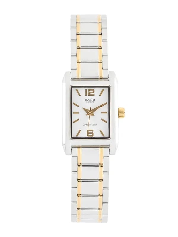 Casio Enticer Women White Dial Watch LTP-1235SG-7ADF(A360)