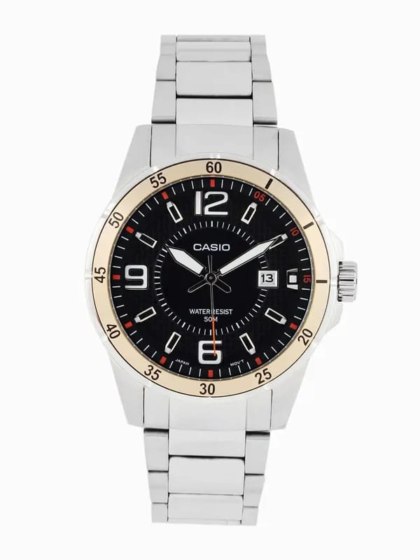 Casio Enticer Men Black Dial Analogue Watch MTP-1291D-1A3VDF(A415)