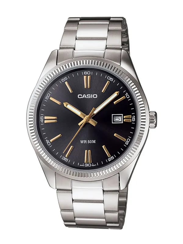 Casio Enticer Men Silver Analogue Watch MTP-1302D-1A2VDF(A487)