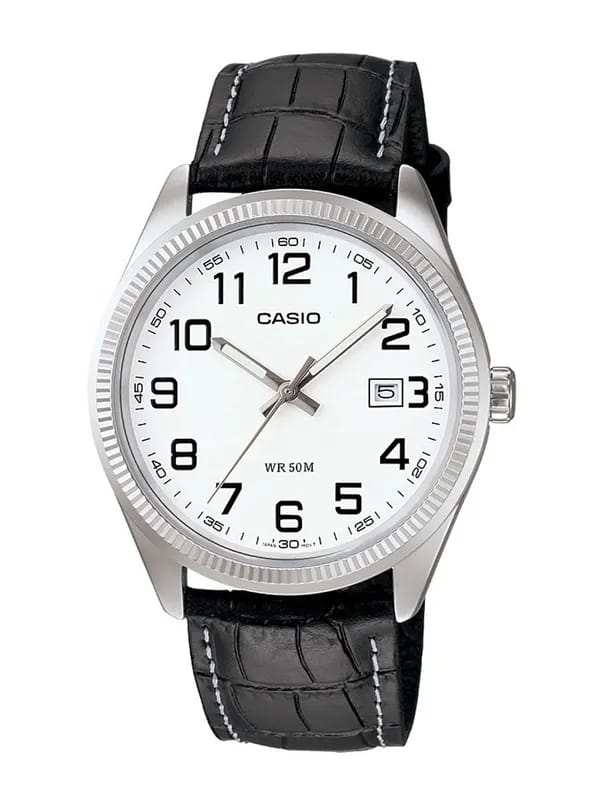Casio Enticer Men Black Analogue Watch MTP-1302L-7BVDF(A490)