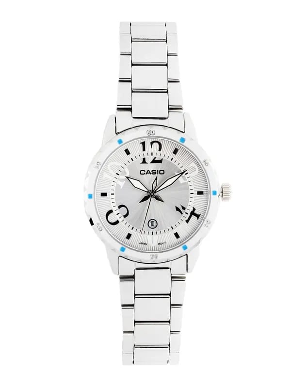 CASIO ENTICER Women Black Dial Analogue Watch A537