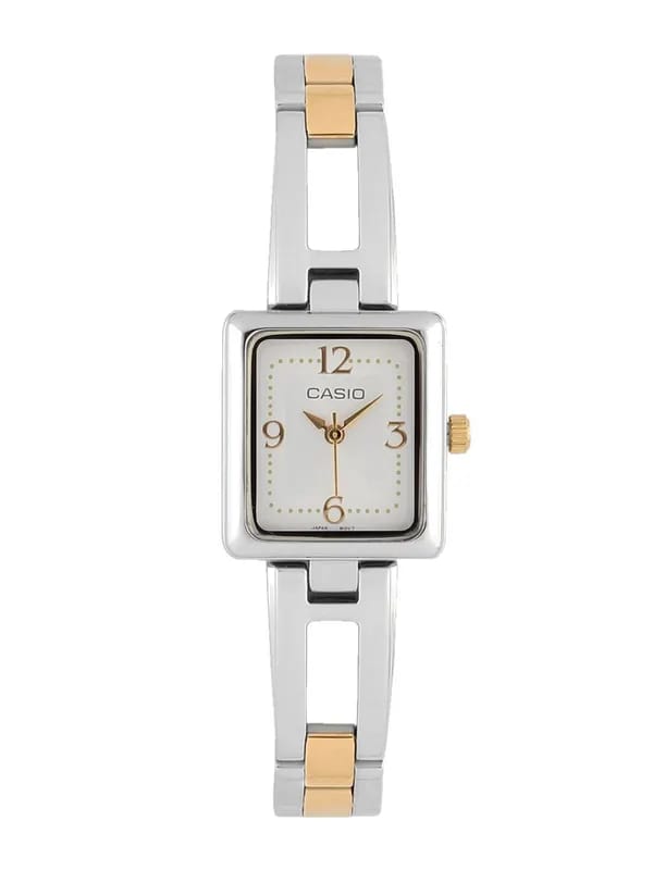 CASIO ENTICER Women White Dial Analogue Watch A637
