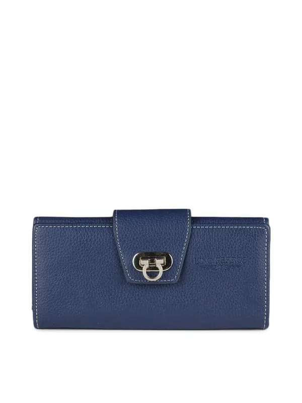 Lino Perros Women Blue Wallet