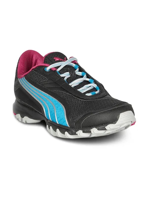 Puma Women Sienna Black Blue Shoe