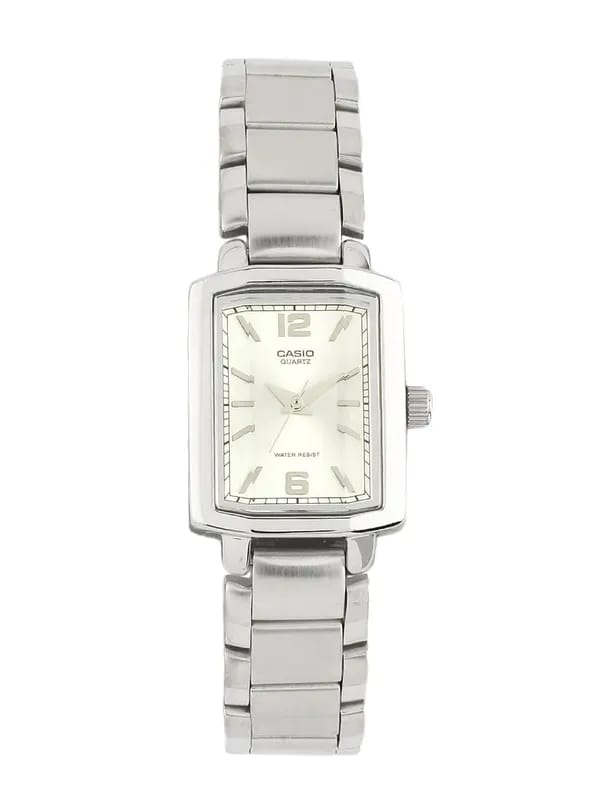 CASIO Enticer Women Silver Analogue Watch LTP-1233D-7ADF SH49