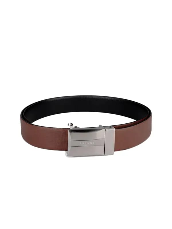 Van Heusen Men Black & Brown Reversible Belt