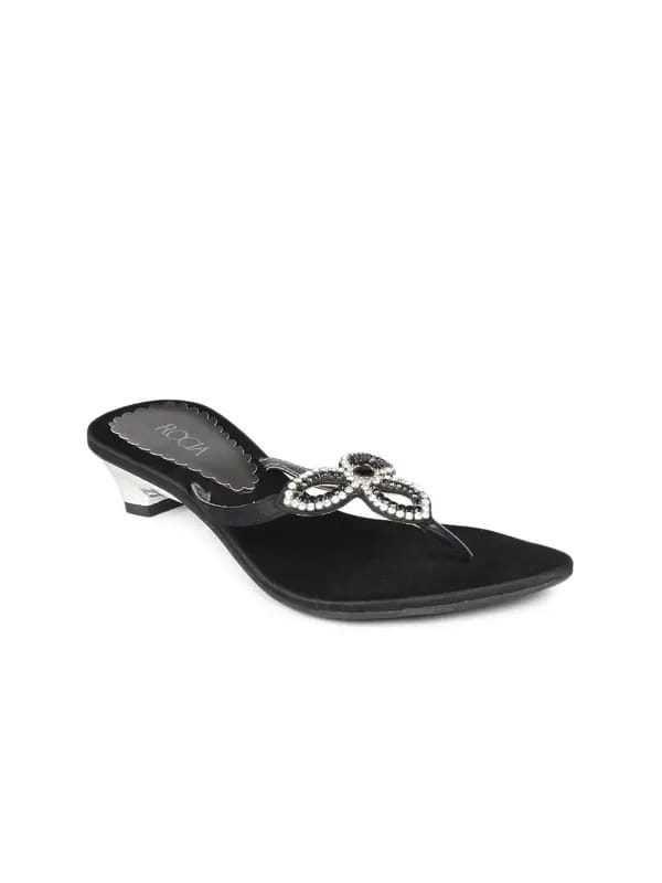 Rocia Women Black Sandals