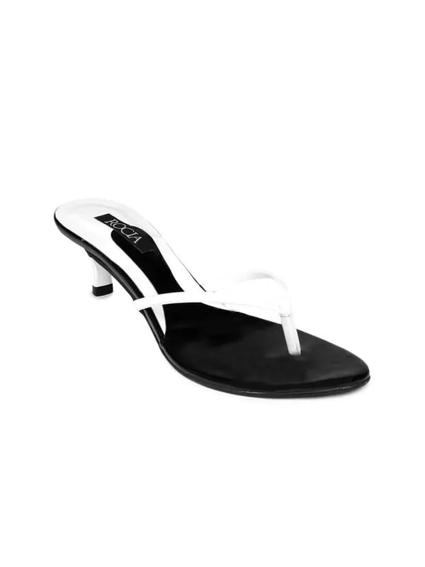 Rocia Women Black & White Sandals