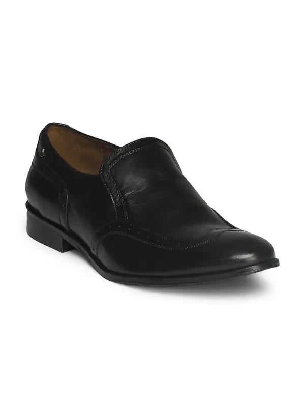 Arrow Men Black Formal Shoes