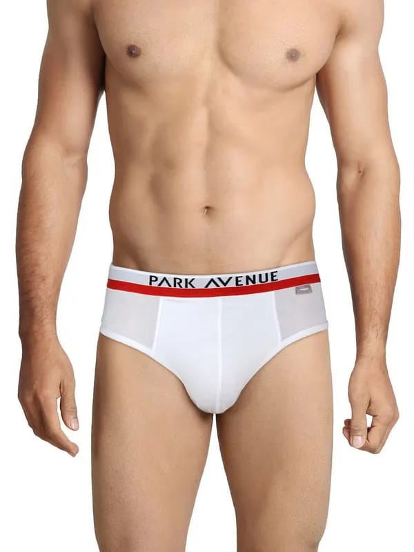 Park Avenue Men White Briefs FB001