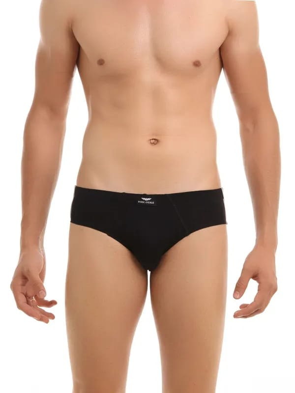 Park Avenue Men Black Swank Briefs