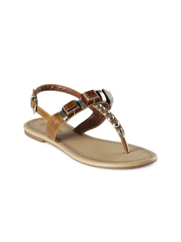 Senorita Women Brown Flats
