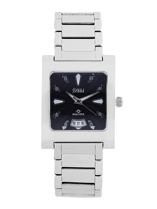 Maxima Men Blue Dial Watch