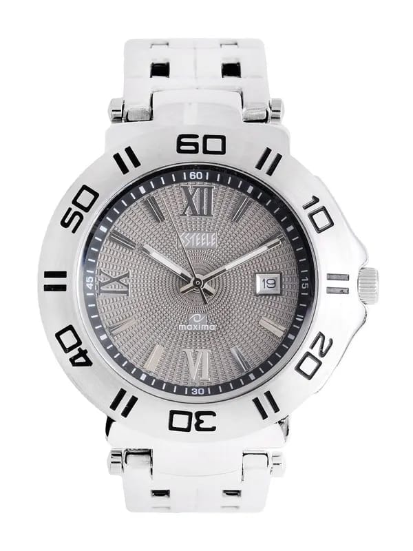 Maxima Men Grey Dial Watch