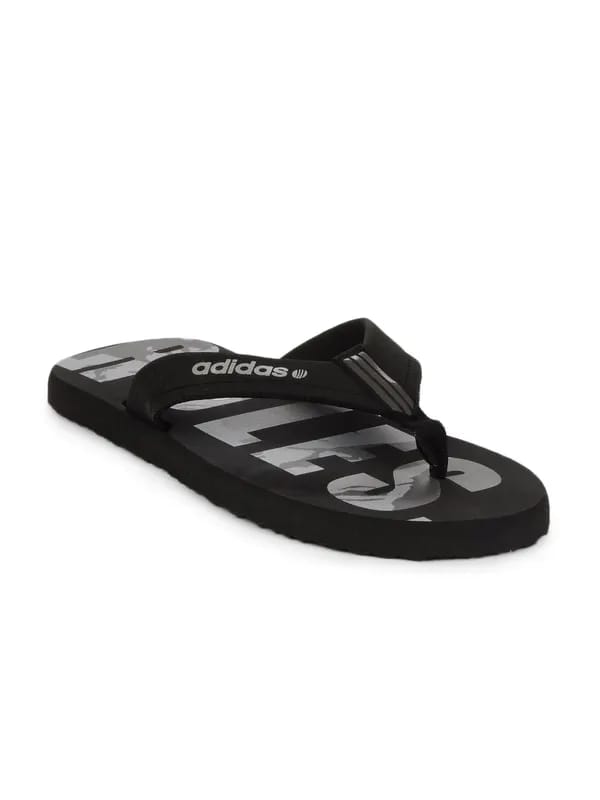 ADIDAS Men Black Street Rules Flip Flops