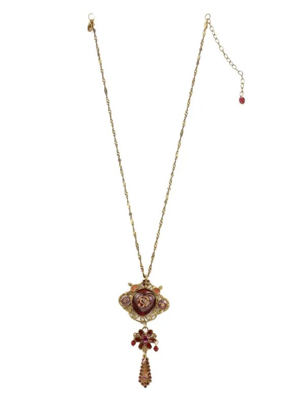 Adrika Women Golden Necklace
